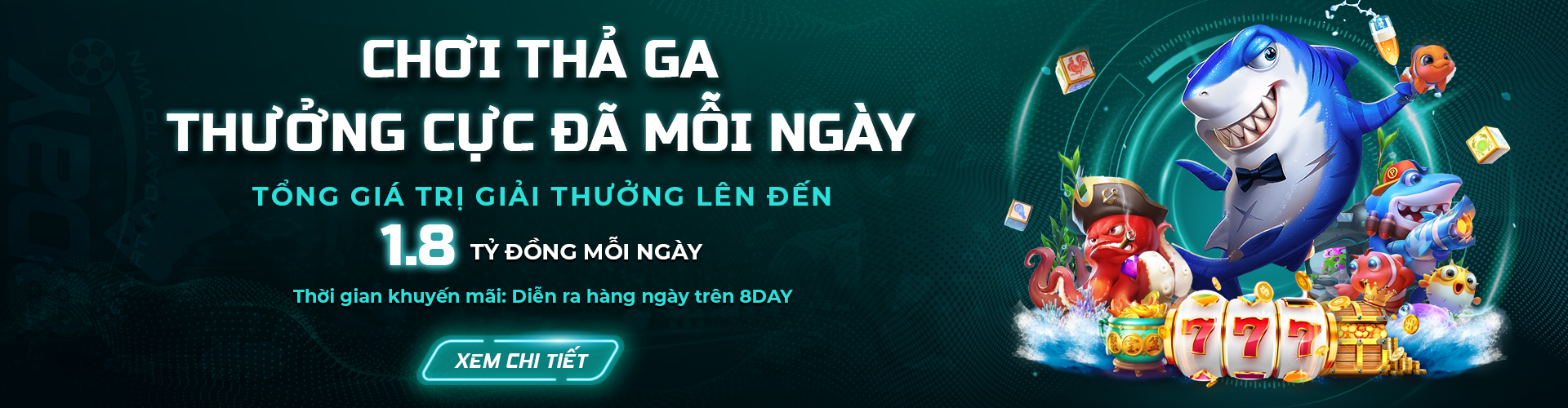 Tặng thưởng mỗi ngày 18,789 phong bì đỏ